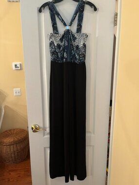 5Twelve Halter Maxi Pantsuit/Culotte One-Piece - Size 2